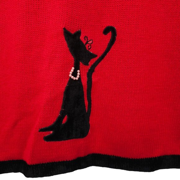 Lisa International Button Front Vest L Cat Purse Faux Fur Detachable Collar - Picture 16 of 16